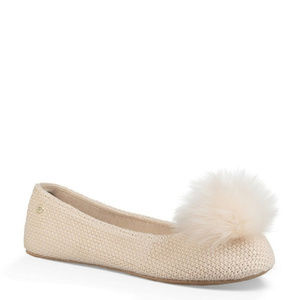 UGG Jet Set Slip On Sheepskin Flats